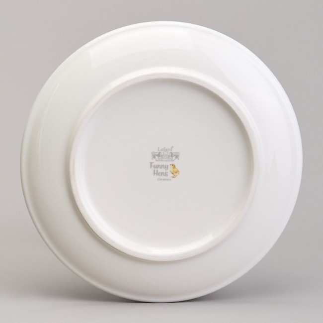 Тарелка закусочная lefard "funny hens" 21*2,5 см Lefard (358-2297)