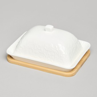 Масленка lefard "meadow" на дер. подставке 17*12,5*8 см Lefard (587-241) Масленка lefard "meadow" на дер. подставке 17*12,5*8 см Lefard (587-241)