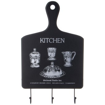 Вешалка для кухонных аксессуаров 24*40*4,5 см Lefard (129-502) Вешалка для кухонных аксессуаров 24*40*4,5 см Lefard (129-502)