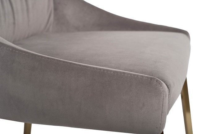 Стул велюр серый на метал.основании 55*62*94см (TT-00001969) Стул велюр серый на метал.основании 55*62*94см (TT-00001969)