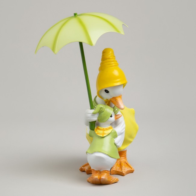 Статуэтка "уточки под зонтиком" 15,5х11,5х20,5 см Lefard (121-158)