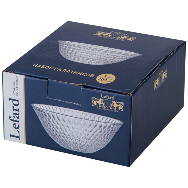 Набор салатников из 2 шт "lines" 300 мл Lefard (691-060)