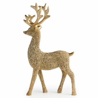 Фигурка декоративная "олень" 11,2*4,8*19см Lefard (146-2213)