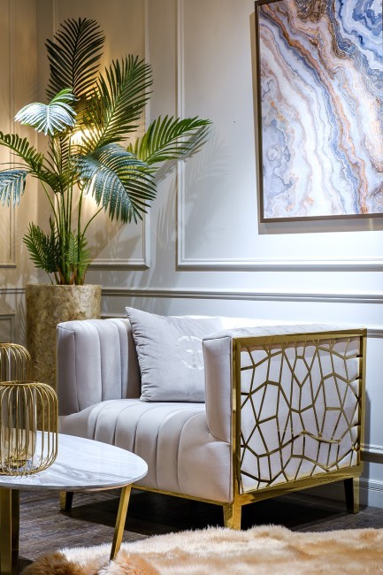 Кресло Базель (Basel), велюр серый 98*87*79см (TT-00007919) Кресло Базель (Basel), велюр серый 98*87*79см (TT-00007919)