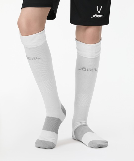 Гетры футбольные JOGEL CAMP BASIC SOCKS 00, белый/серый/серый (2129125) Гетры футбольные JOGEL CAMP BASIC SOCKS 00, белый/серый/серый (2129125)
