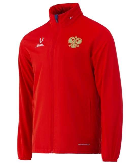 Куртка ветрозащитная JOGEL NATIONAL PerFormPROOF Rain Jacket, красный (2110450)