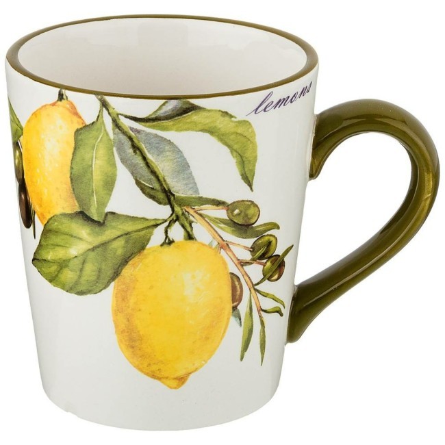 Кружка agness "лемон три" 400 мл Agness (358-1548)