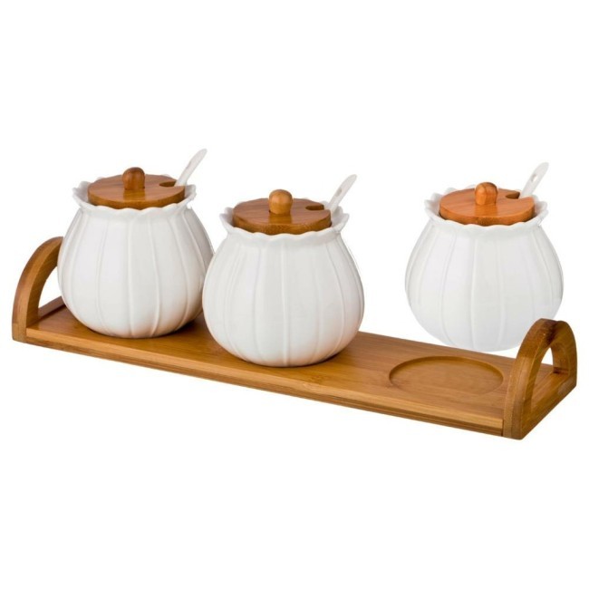 Набор сахарниц lefard "native" 3 шт. с ложками, 350 мл, на подставке 33,5*8,5*11,5 см Lefard (587-135) Набор сахарниц lefard "native" 3 шт. с ложками, 350 мл, на подставке 33,5*8,5*11,5 см Lefard (587-135)