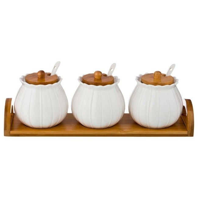 Набор сахарниц lefard "native" 3 шт. с ложками, 350 мл, на подставке 33,5*8,5*11,5 см Lefard (587-135) Набор сахарниц lefard "native" 3 шт. с ложками, 350 мл, на подставке 33,5*8,5*11,5 см Lefard (587-135)