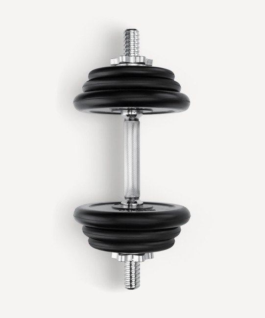 Гантель разборная обрезиненная в коробке STARFIT DB-716, 10 кг (2107580)