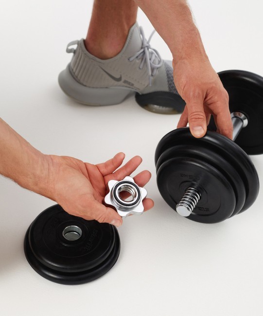 Гантель разборная обрезиненная в коробке STARFIT DB-716, 10 кг (2107580)