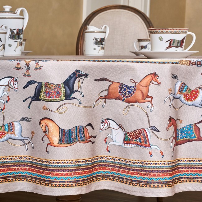 Скатерть круглая "passage" 220см ,капучино,100%хлопок,твил,пропитка Lefard (850-760-26) Скатерть круглая "passage" 220см ,капучино,100%хлопок,твил,пропитка Lefard (850-760-26)