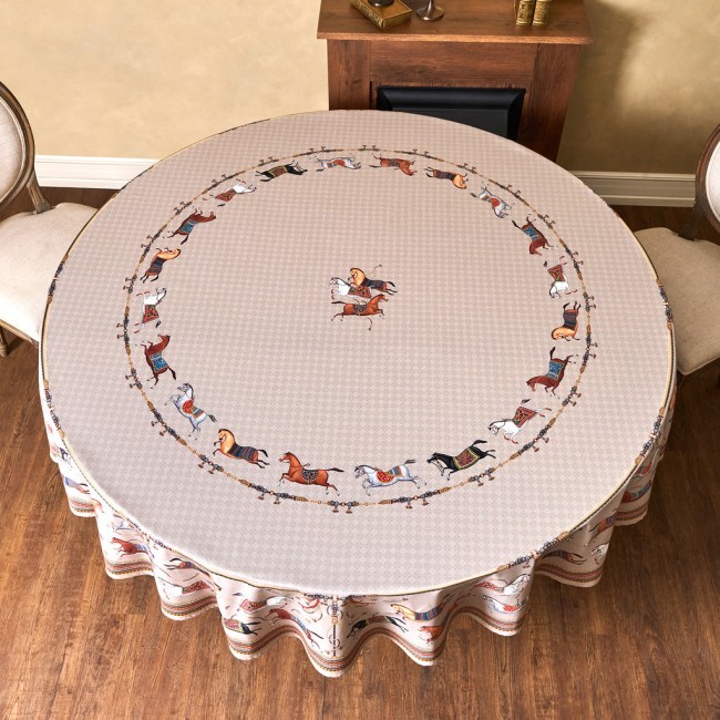 Скатерть круглая "passage" 220см ,капучино,100%хлопок,твил,пропитка Lefard (850-760-26) Скатерть круглая "passage" 220см ,капучино,100%хлопок,твил,пропитка Lefard (850-760-26)