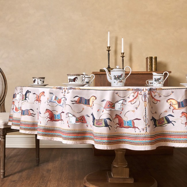 Скатерть круглая "passage" 220см ,капучино,100%хлопок,твил,пропитка Lefard (850-760-26) Скатерть круглая "passage" 220см ,капучино,100%хлопок,твил,пропитка Lefard (850-760-26)