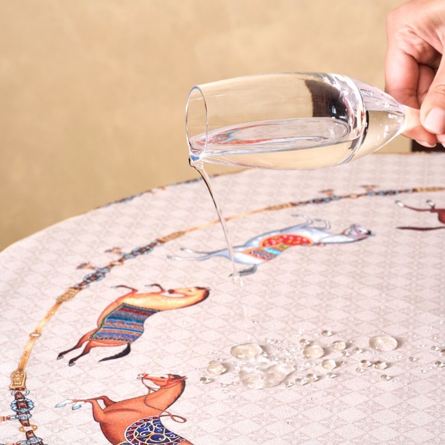 Скатерть круглая "passage" 220см ,капучино,100%хлопок,твил,пропитка Lefard (850-760-26) Скатерть круглая "passage" 220см ,капучино,100%хлопок,твил,пропитка Lefard (850-760-26)