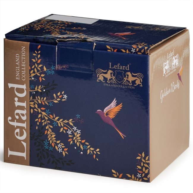 Кружка lefard "golden birds" 380 мл Lefard (419-123) Кружка lefard "golden birds" 380 мл Lefard (419-123)