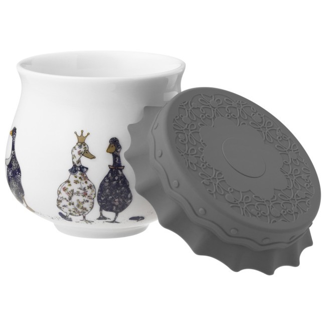 Банка lefard "family farm" с силиконовой крышкой 9*9*7,5 cm 300 мл Lefard (359-915)