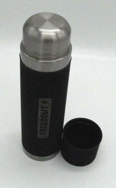 Термос СЛЕДОПЫТ с двойной крышкой, 0,75 л (PF-TM-05) (D-54194) 