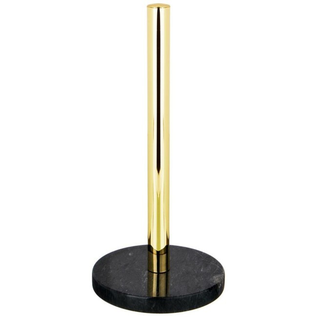 Держатель для полотенец agness "черное золото" д=15 см выс=32 см Agness (925-119)
