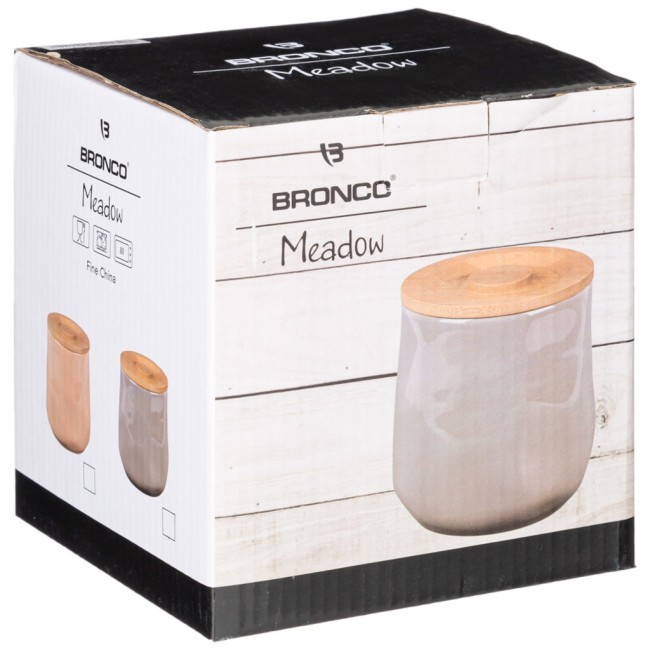 Банка для сыпучих bronco "meadow" 12*11,5 см 1000 мл пудровая Bronco (474-159) Банка для сыпучих bronco "meadow" 12*11,5 см 1000 мл пудровая Bronco (474-159)