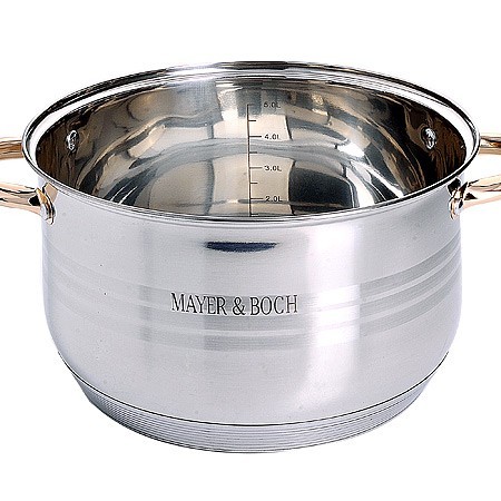 Кастрюля 6,5л ст/кр 7-ми слойное дно МВ (24038)