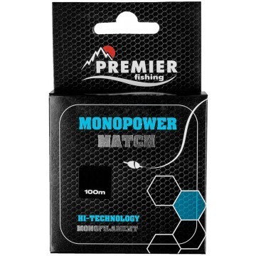 Леска Premier Fishing Monopower Match 0,16мм 100м Blue Nylon PR-MM-B-016-100 (75703) Леска Premier Fishing Monopower Match 0,16мм 100м Blue Nylon PR-MM-B-016-100 (75703)
