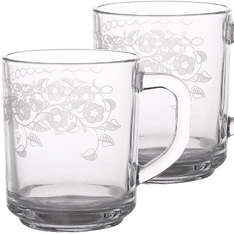 Набор 2-х кружек Флёр new 255 мл (MS55029-2-07-01)