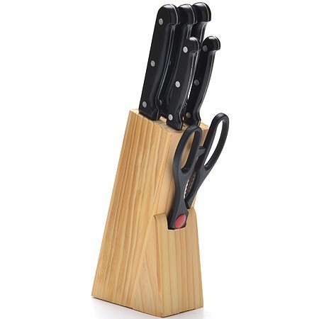 Набор ножей 7пр на подст. + ножницы Mayer&Boch (27423)