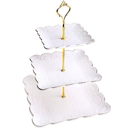 Конфетница 3х ярус ЭЛИС 15-20-26см LR (26514) Конфетница 3х ярус ЭЛИС 15-20-26см LR (26514)