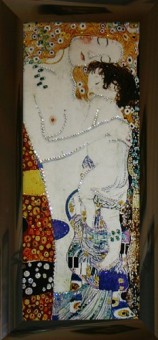 Картина Материнская любовь с кристаллами Swarovski (1492)