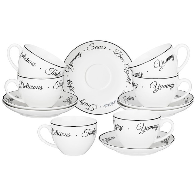 Чайный набор lefard bon appetit на 6 пер. 12 пр. 300 мл Lefard (87-277) Чайный набор lefard bon appetit на 6 пер. 12 пр. 300 мл Lefard (87-277)