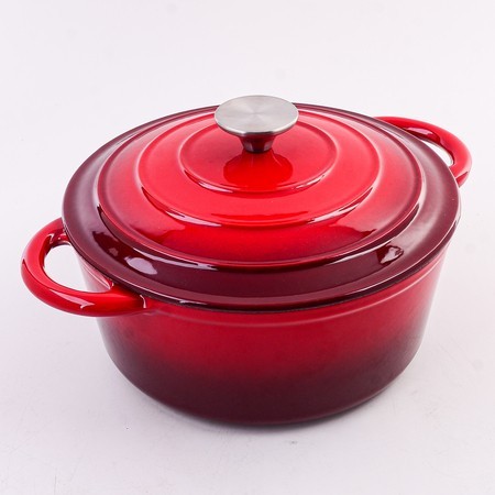 Кастрюля чугун 2,6 л эмаль/покрытие красная Mayer&Boch (40620) Кастрюля чугун 2,6 л эмаль/покрытие красная Mayer&Boch (40620)