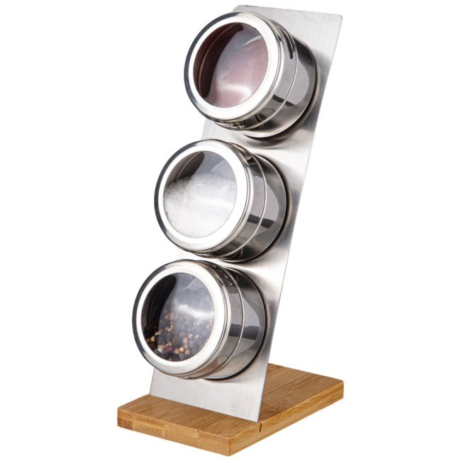 Набор для специй agness 3 пр. на подставке, 23х12х9см Agness (912-050) Набор для специй agness 3 пр. на подставке, 23х12х9см Agness (912-050)