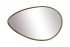 Зеркало в металл. раме золотого цвета с подсветкой LED 65*100см (TT-00012067)