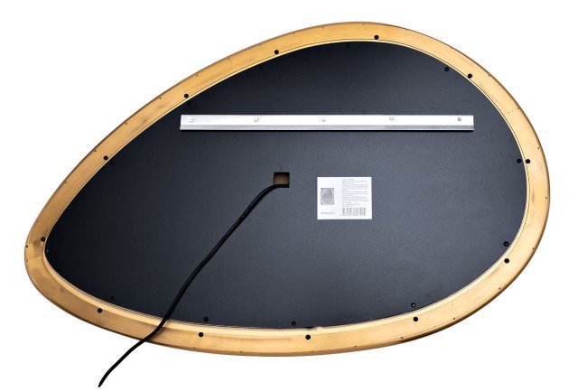 Зеркало в металл. раме золотого цвета с подсветкой LED 65*100см (TT-00012067) Зеркало в металл. раме золотого цвета с подсветкой LED 65*100см (TT-00012067)