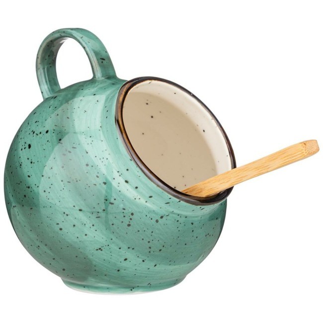 Солонка с ложкой bronco "nature" 9*10 см мятная Bronco (263-1136) Солонка с ложкой bronco "nature" 9*10 см мятная Bronco (263-1136)