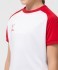 Футболка игровая JÖGEL CAMP Reglan Jersey, белый/красный, детский (702192)