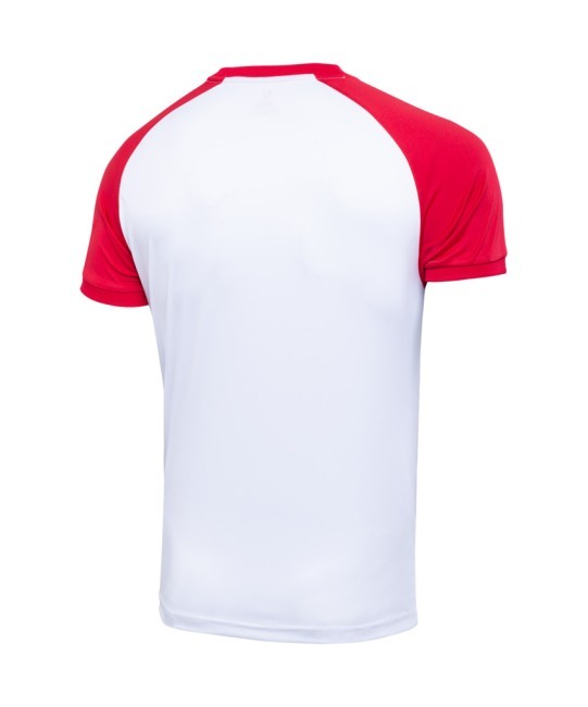 Футболка игровая JOGEL CAMP Reglan Jersey, белый/красный, детский (702194)