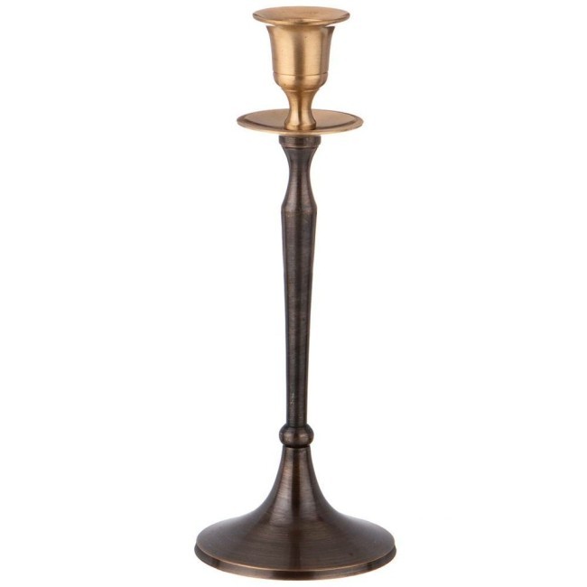 Подсвечник на 1 свечу. высота=26,5 см. латунь Lefard (726-241)