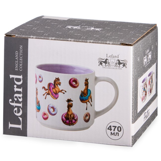 Кружка lefard "ponycake" 470мл Lefard (260-1074) Кружка lefard "ponycake" 470мл Lefard (260-1074)