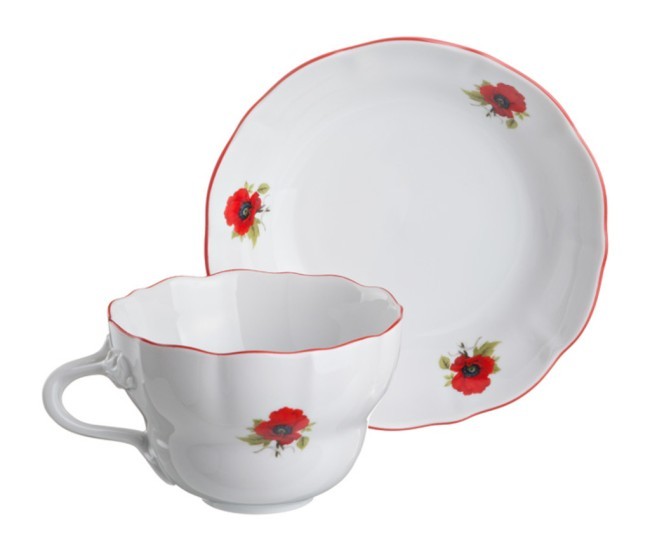 Чайный набор на 1 персону 2 пр. "маки" 450 мл. высота=8 см. DUBI (606-576) Чайный набор на 1 персону 2 пр. "маки" 450 мл. высота=8 см. DUBI (606-576)