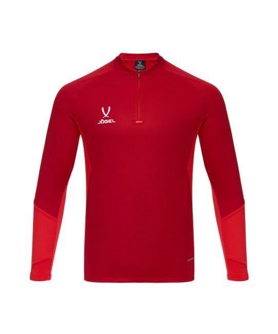 Джемпер тренировочный JOGEL PREMIER PerFormDRY Training Zip Top, темно-красный/красный (2120760)