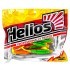 Виброхвост Helios Guru 3,0"/7,62 см, цвет Pepper Green & Orange LT 9 шт HS-29-032 (77621)