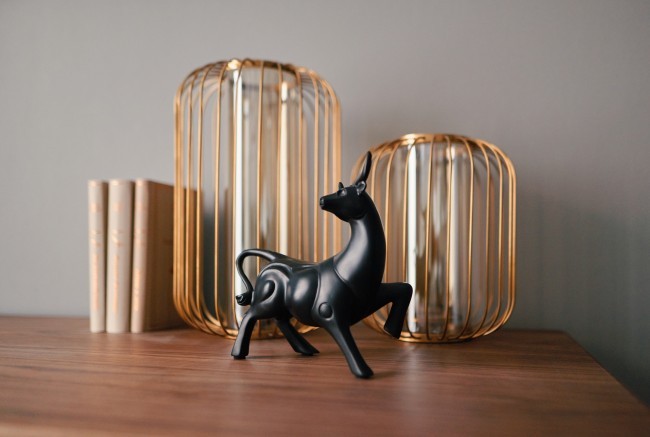 Ваза-подсвечник декоративная металл/стекло d21*35см (TT-00001878)