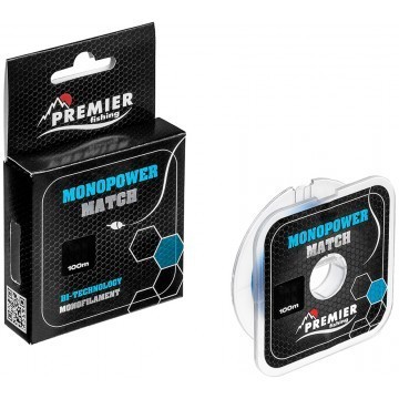 Леска Premier Fishing Monopower Match 0,18мм 100м Blue Nylon PR-MM-B-018-100 (75704) Леска Premier Fishing Monopower Match 0,18мм 100м Blue Nylon PR-MM-B-018-100 (75704)