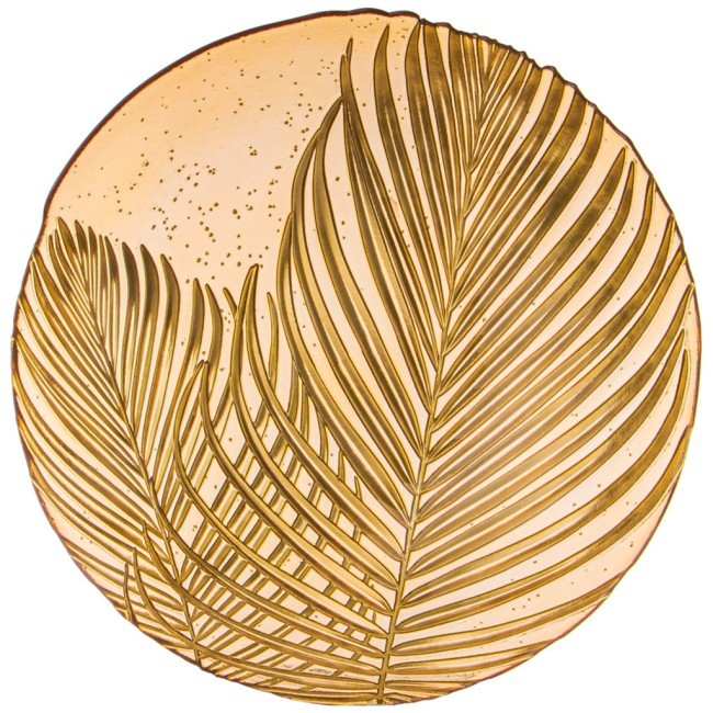 Блюдо глубокое "bohemia" amber 33см Bronco (336-108)