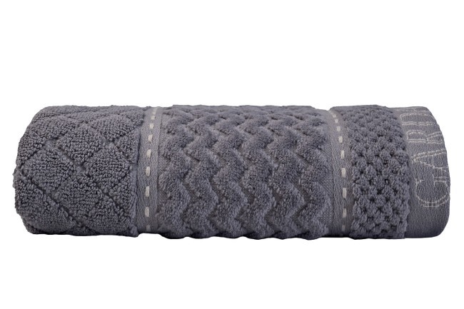 Полотенце Наполи серое 70*140 (TT-00008670)