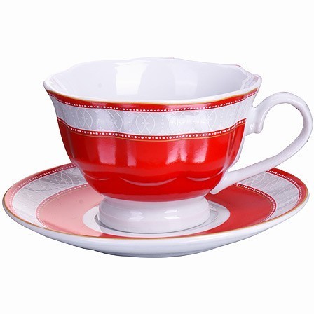 Кофейный набор 12пр 80мл фарфор LR (28597)