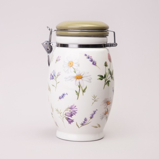 Банка agness "flower story" 11,5*20 см 1100 мл Agness (358-2180)