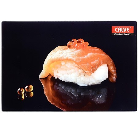 Доска разделочная 20*30 см, стеклянная, суши 1 (CL-7068D)